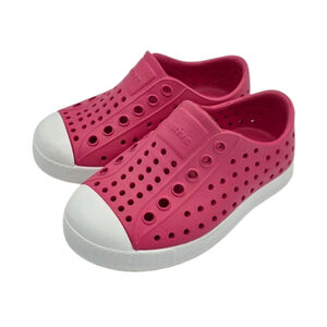 Native Kids Fuchsia Slip-On Sneakers C6 NEW